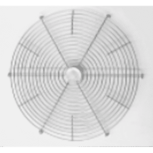 Rejilla de alambre cromado para protección 17"