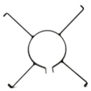 Abrazadera de Metal 3/4